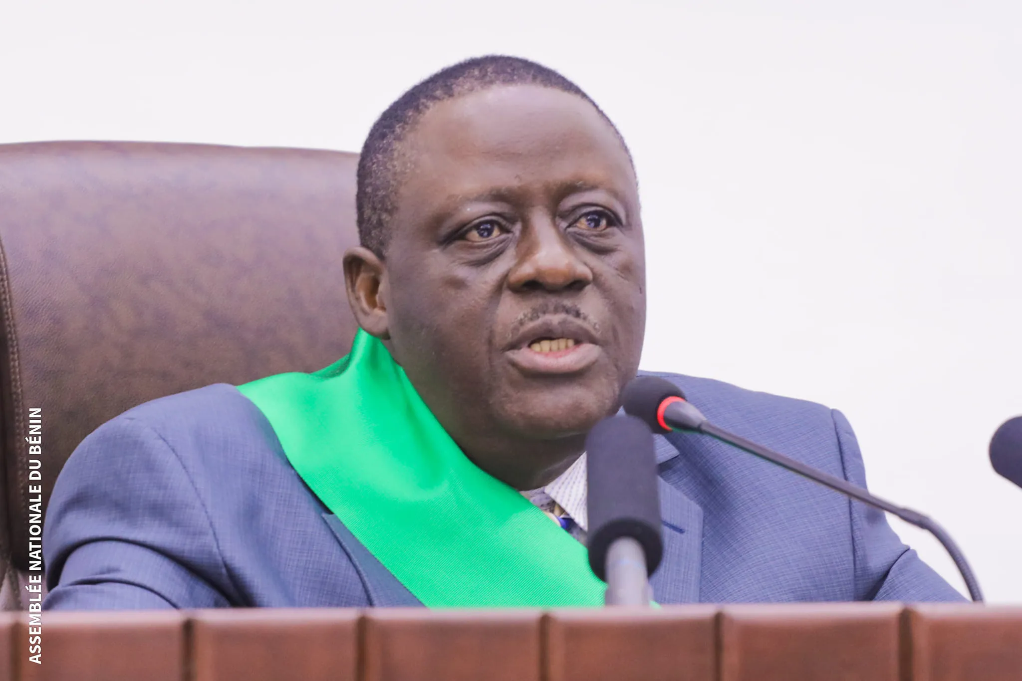 Le président Louis Vlavonou