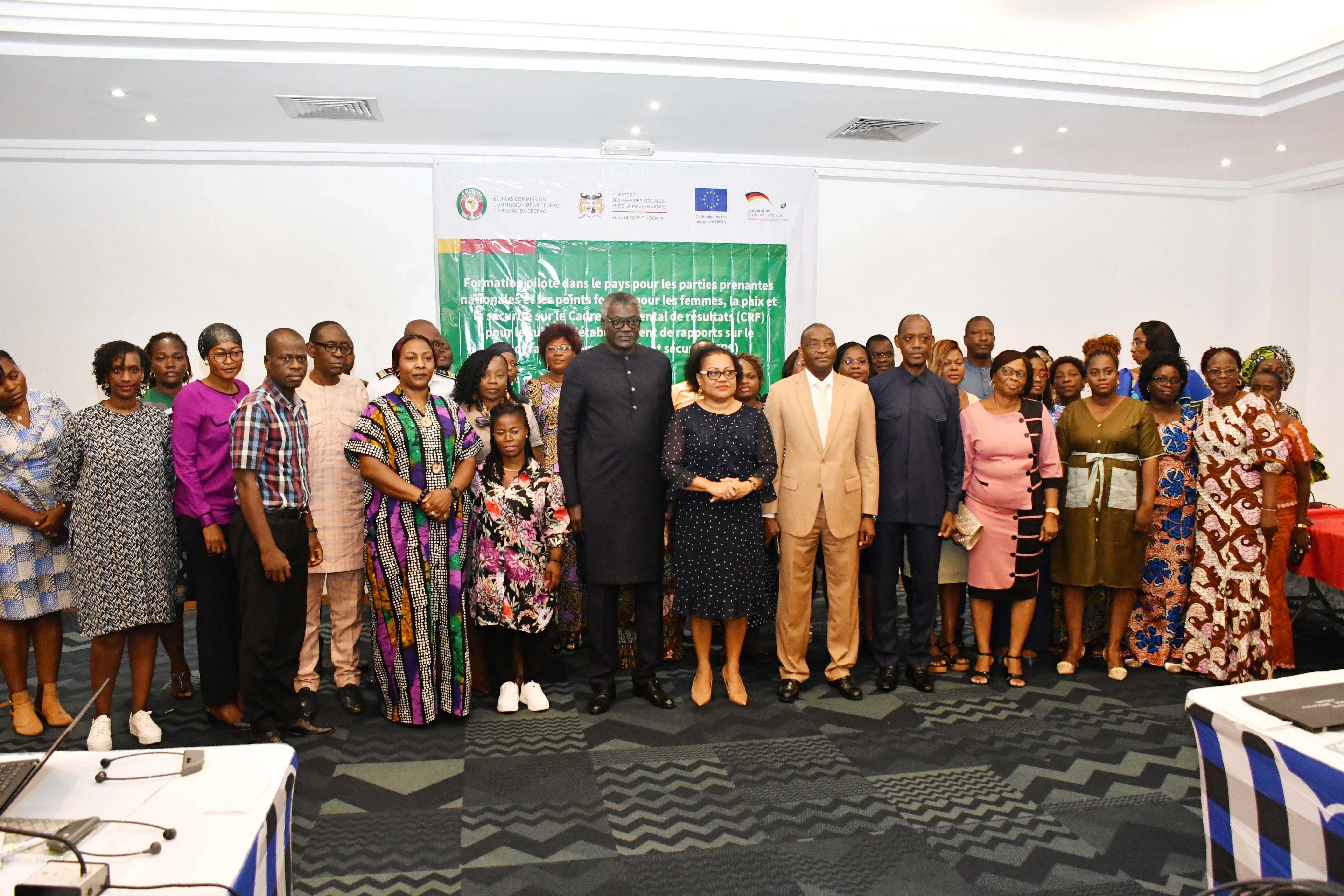 L’atelier de Cotonou permettra aux participants d’acquérir les outils nécessaires sur le dispositif (Crf); le suivi et l’établissement de rapports sur l’Agenda Femmes-Paix et Sécurité