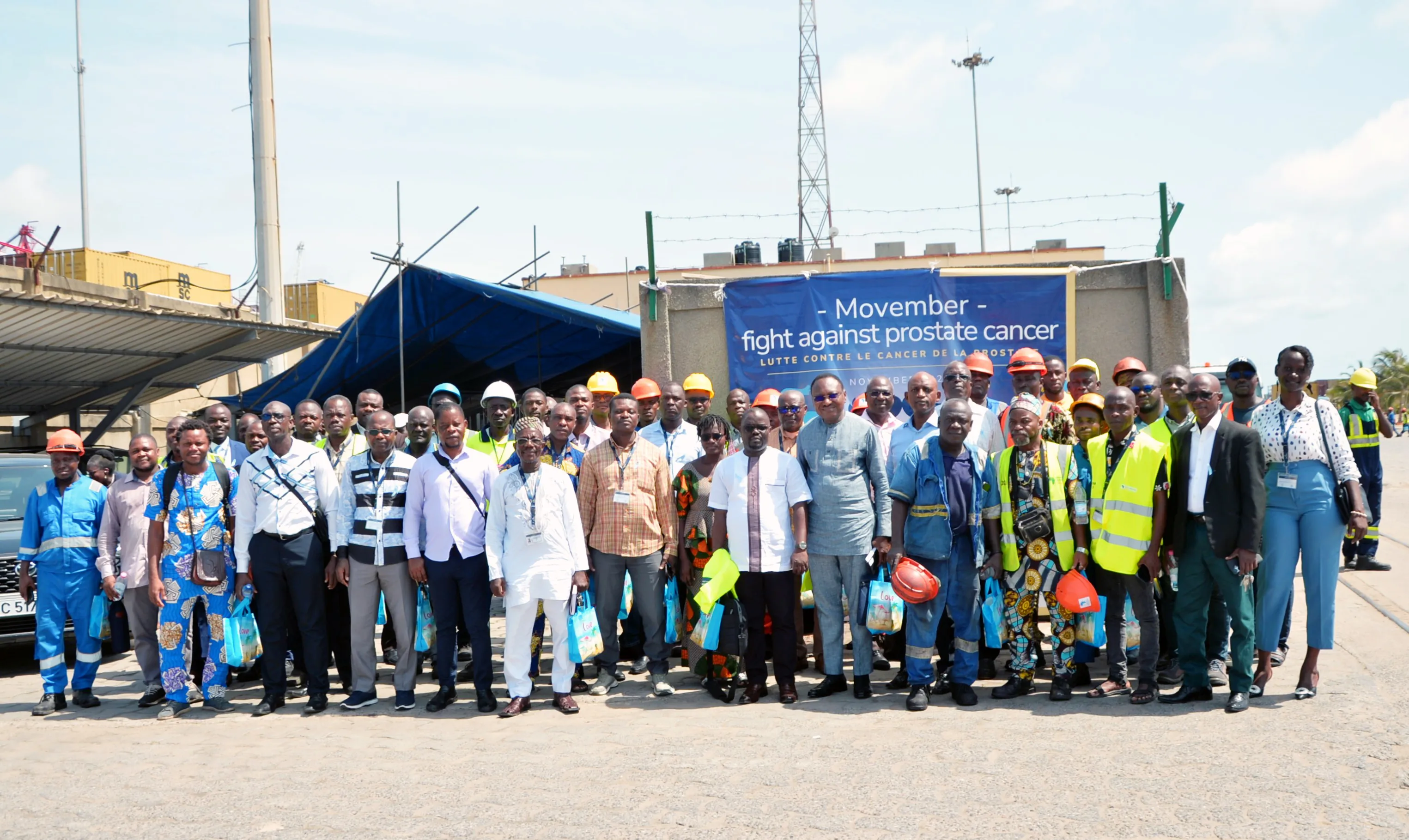 Les filiales de AGL Bénin et Bénin Terminal se sont mobilisées pour soutenir activement la lutte  contre le cancer de la prostate et les autres cancers