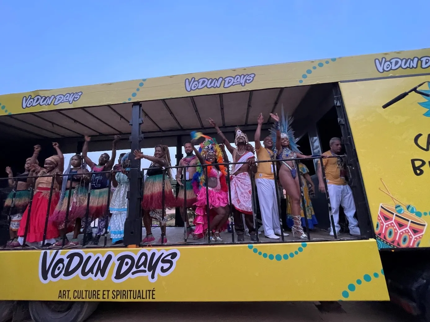 Grande attraction des Vodoun days, le carnaval inaugural offre un avant-goût ...