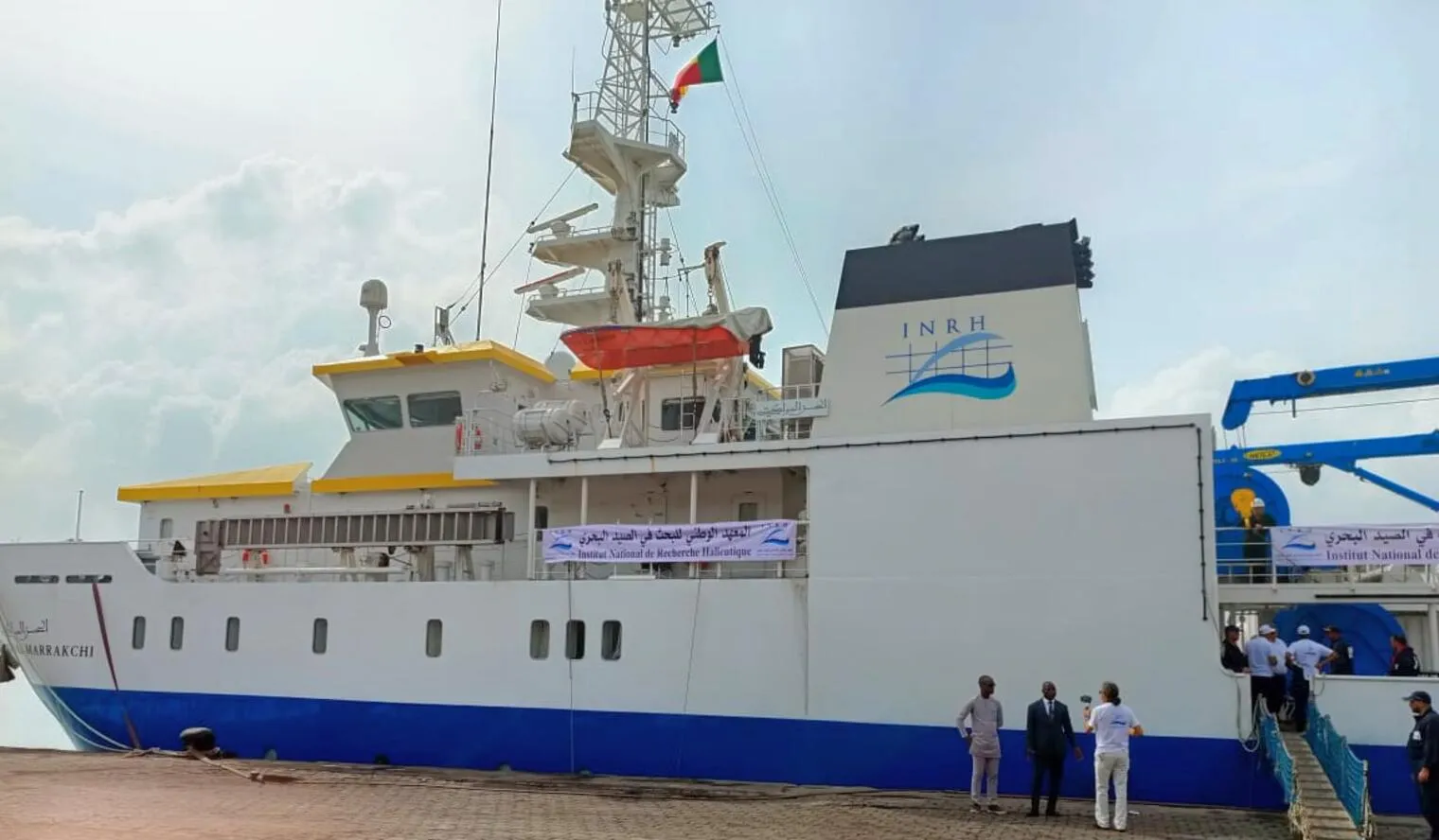 Le navire Al Hassan Al Marrakchi