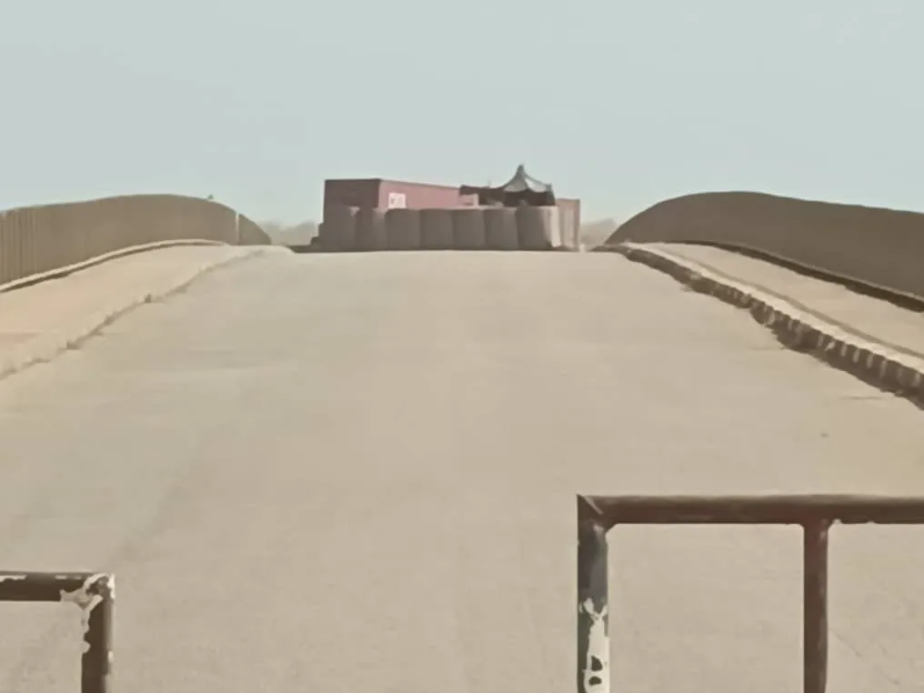 Le point de blocus , côté Niger