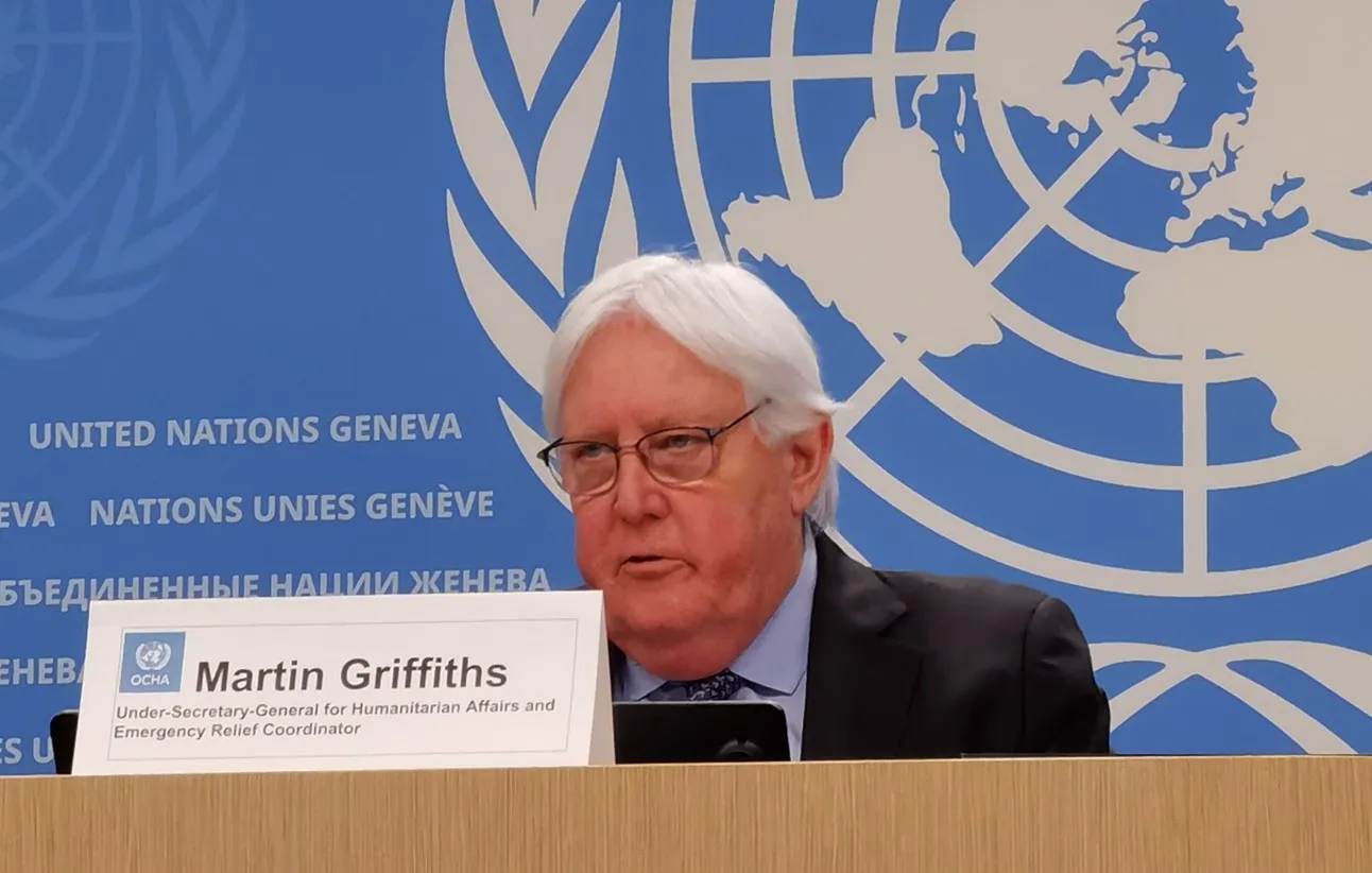 Martin Griffiths, Secrétaire général adjoint aux affaires  humanitaires et Coordinateur des secours d'urgence