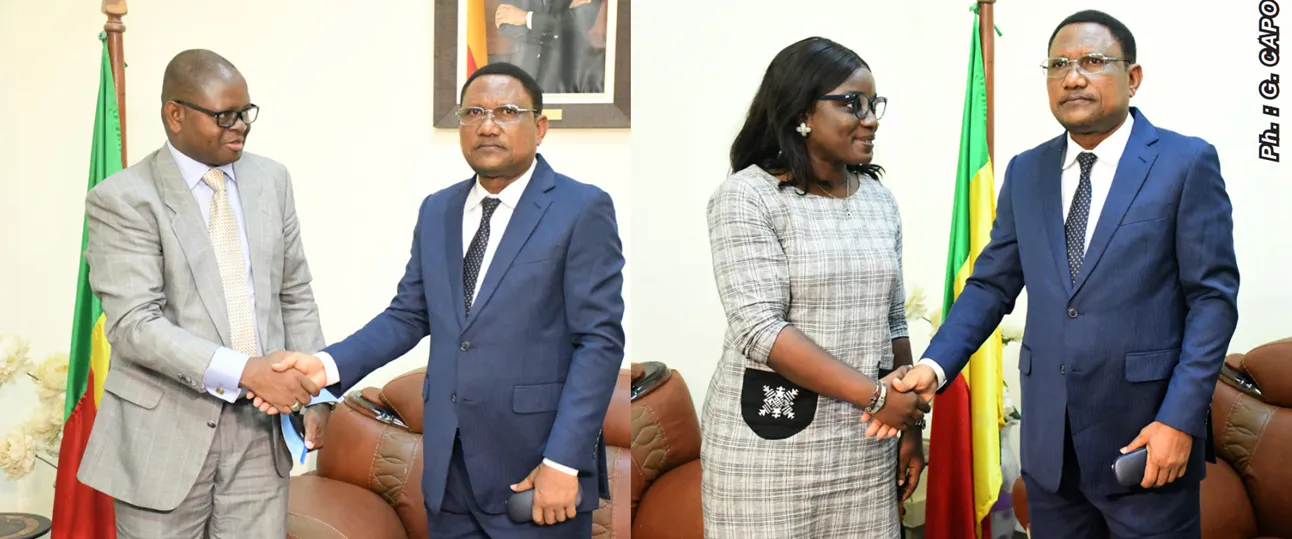 Le président de la Haac a reçu les promoteurs des radios commerciales  et la présidente de l’Upmb