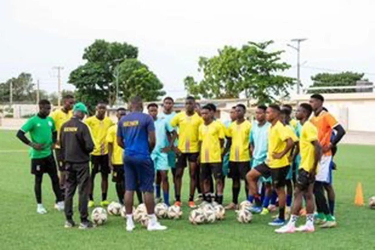 Les U18 scolaires du Bénin restent concentrés sur leur objectif