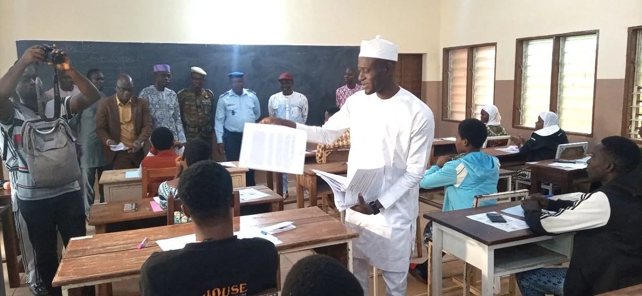 Les épreuves lancées en présence de diverses autorités