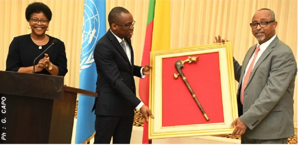 Le Bénin reconnaissant envers Aouale Mohamed Abchir, représentant  résident du Pnud, en fin de mission