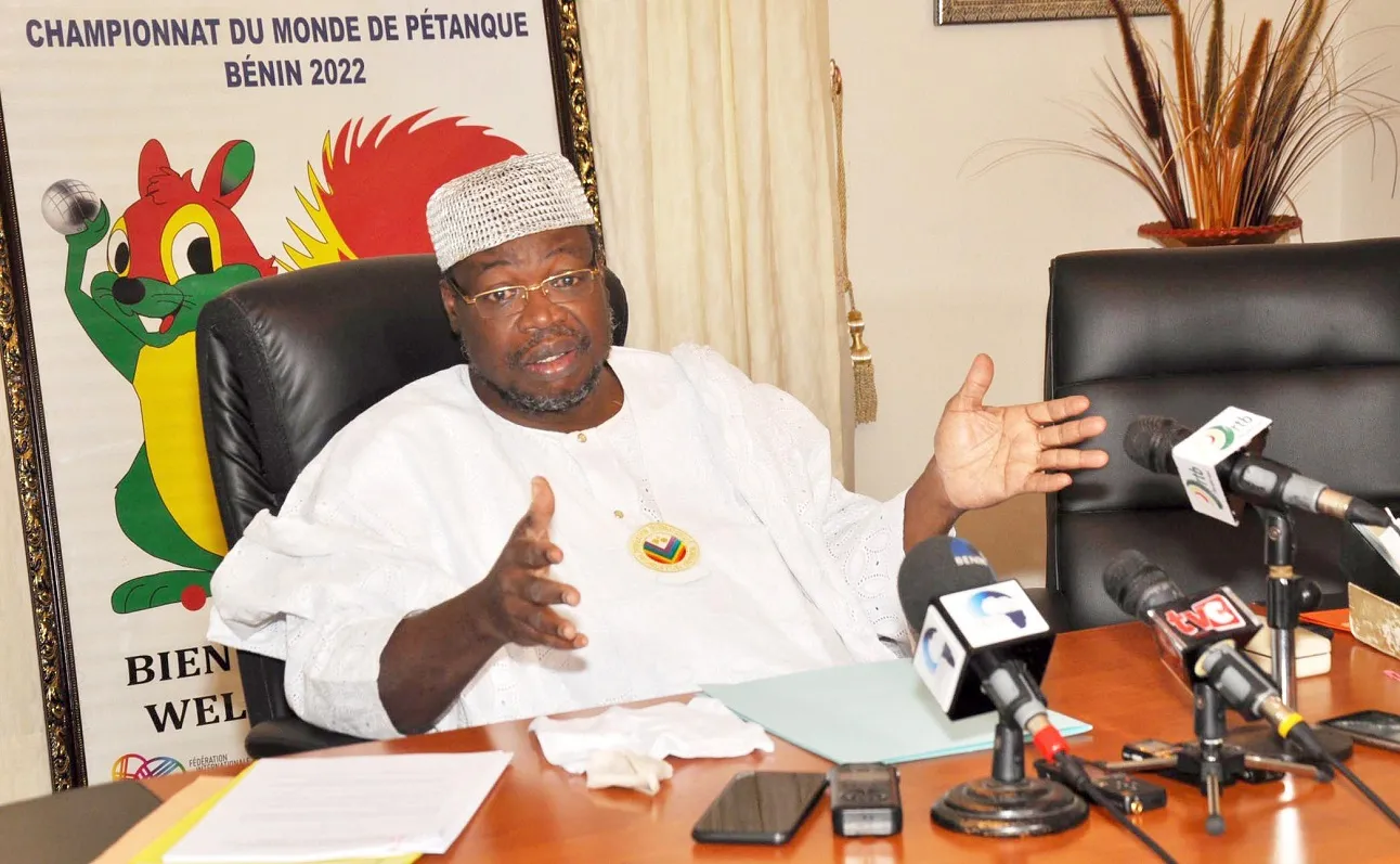 El Hadj Idrissou Ibrahima, président de la Confédération africaine des Sports boules
