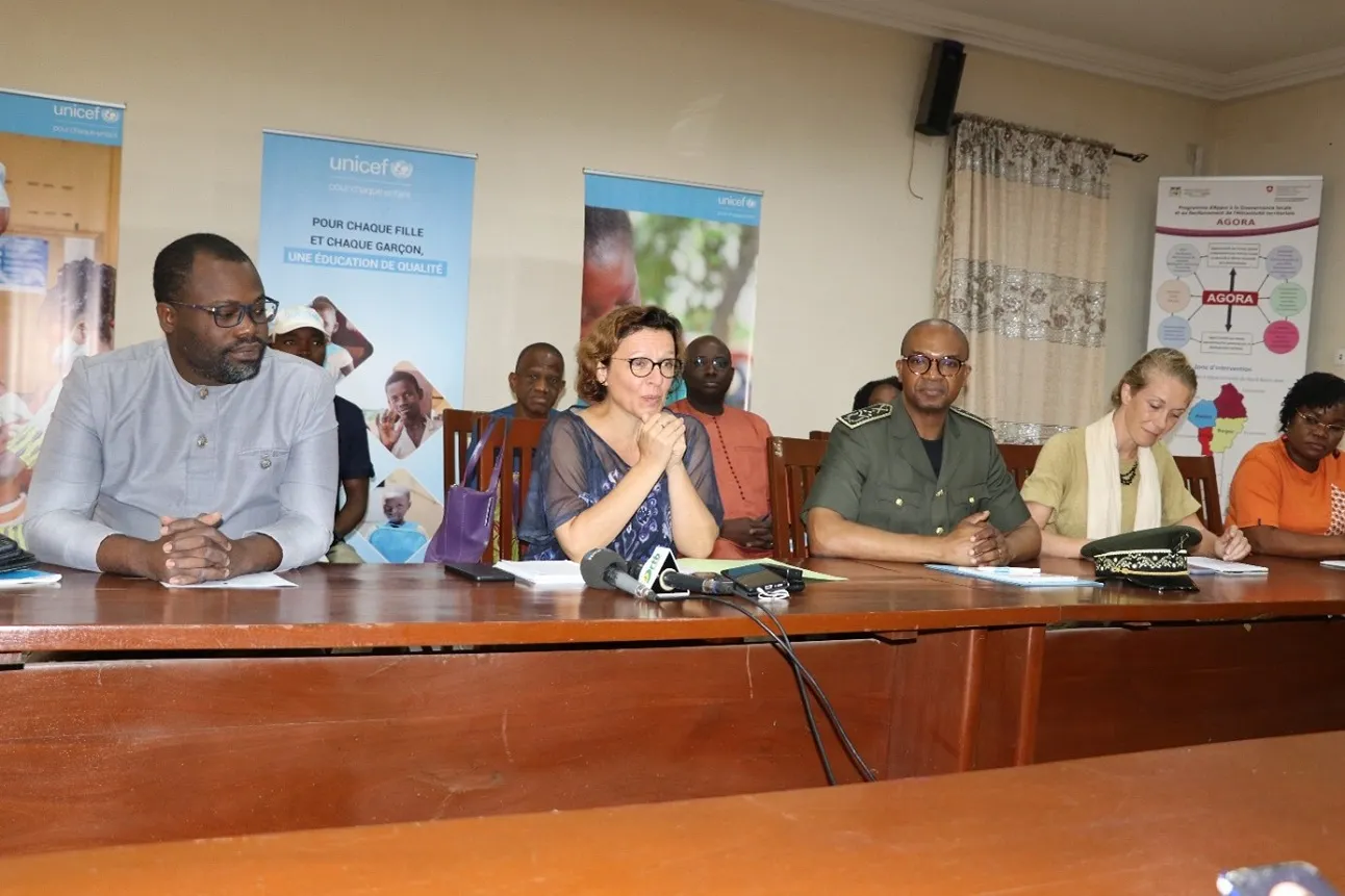 L’Unicef et les Pays-Bas engagés aux côtés du gouvernement, dans  sa lutte pour le maintien des filles à l’école