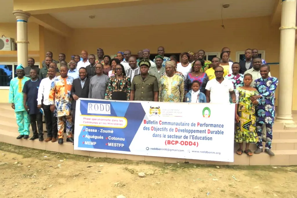 Renforcer les différents acteurs impliqués pour la réussite du  Bcp Odd 4 à Dassa-Zoumè