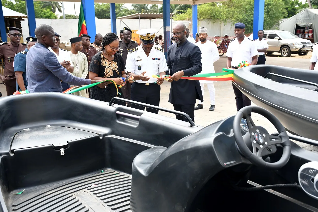 La surveillance maritime au Bénin se trouve un peu plus renforcée avec les nouvelles embarcations