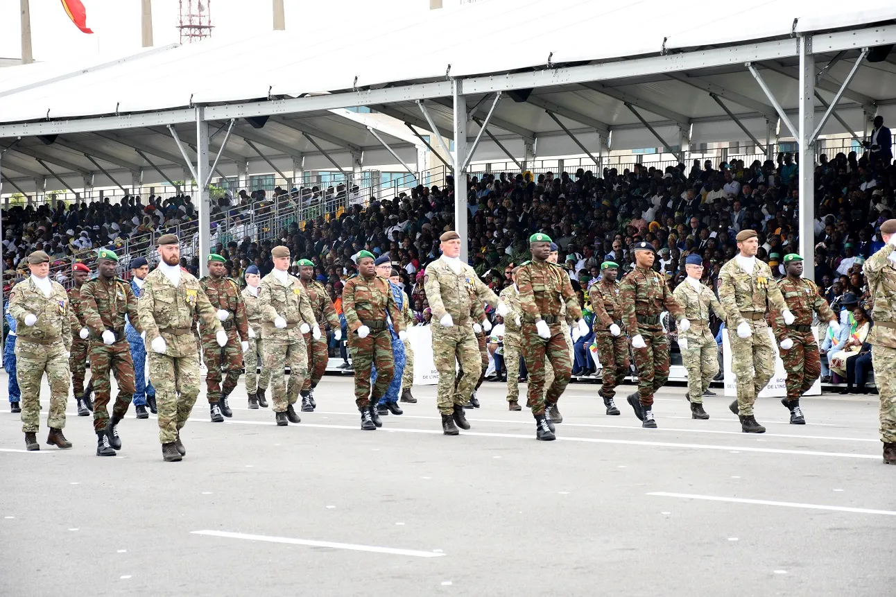 C’est un peloton bénino-belge qui a ouvert le bal des passages