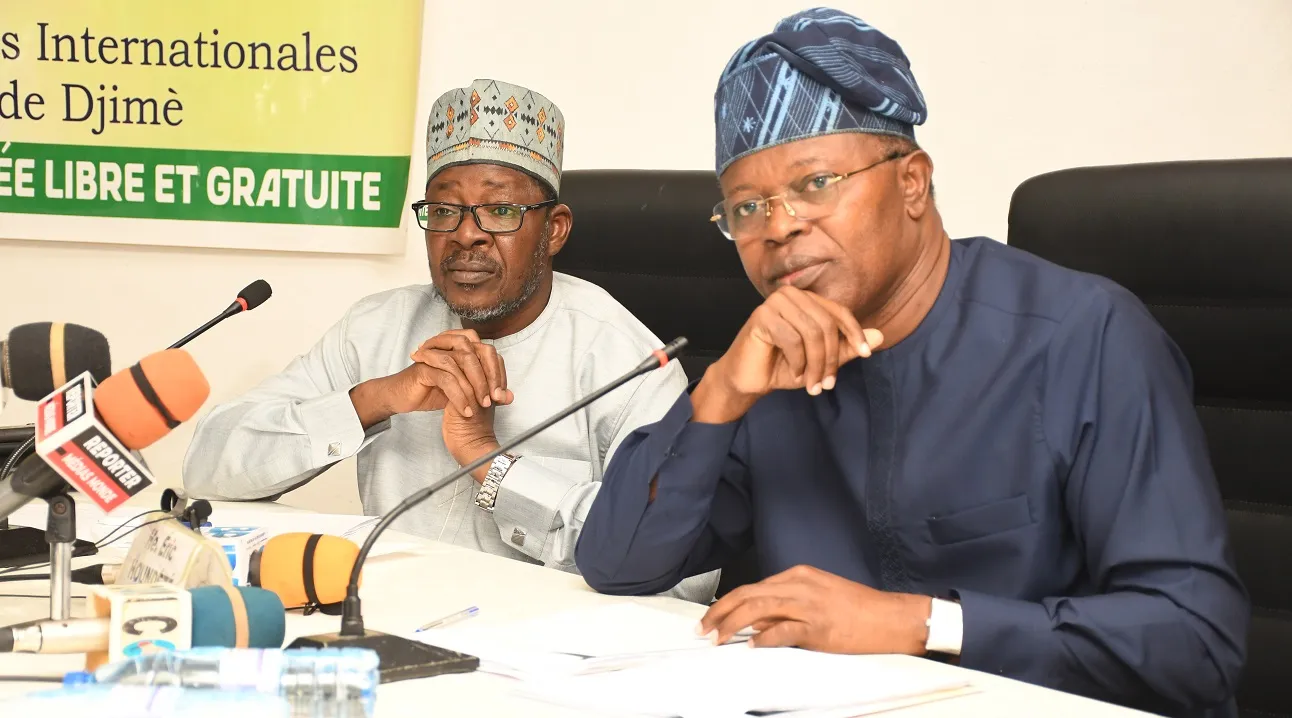 Arifari Bako et Eric Houndété