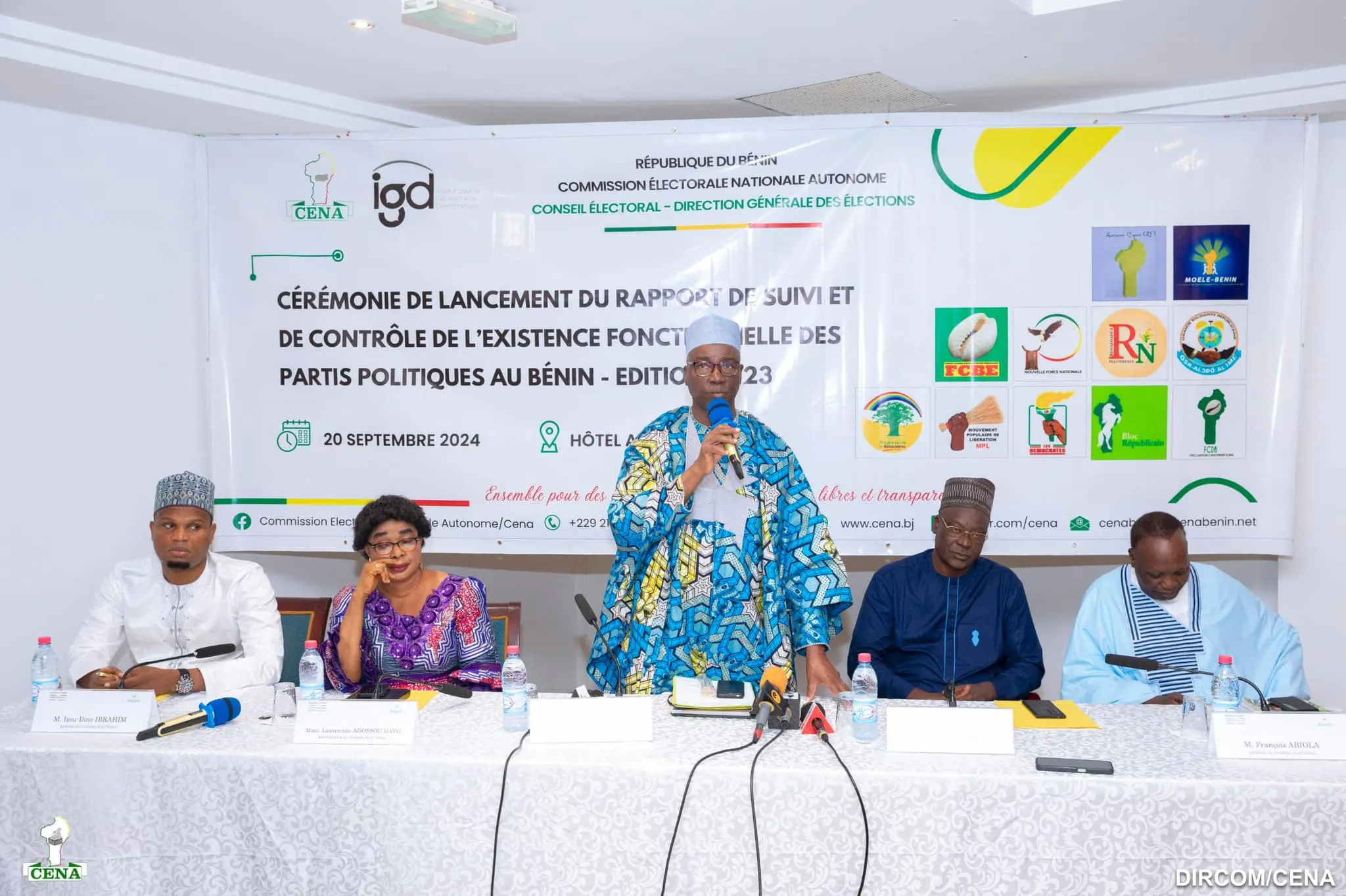 Huit partis politiques ont donné la preuve de l’existence fonctionnelle de leur siège national