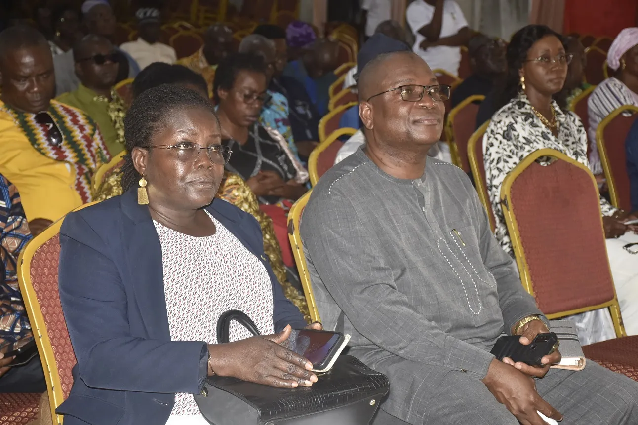 Vue partielle des participants au colloque scientifique