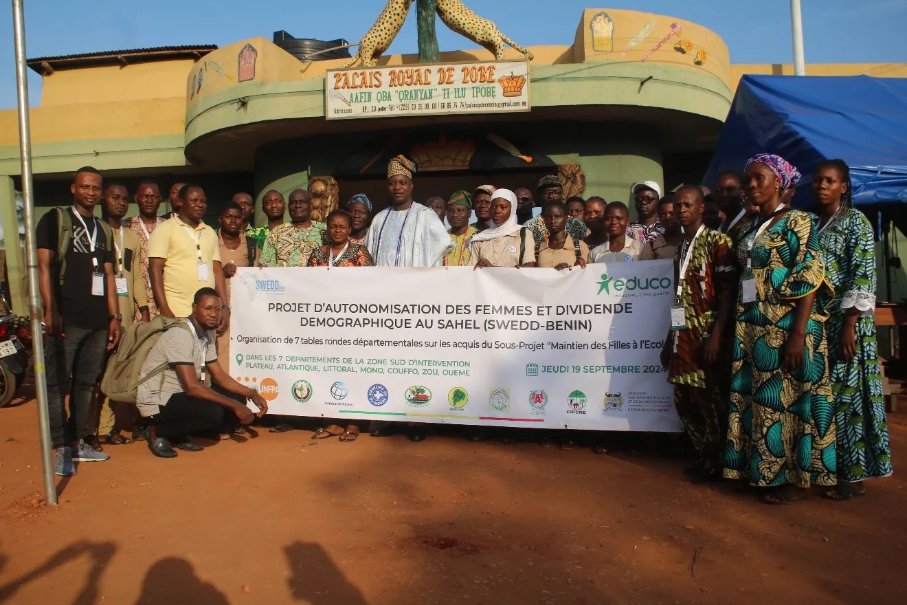 Les acteurs du sous-projet « Maintien des filles à l’école » souhaitent vivement la phase II du projet Swedd-Bénin