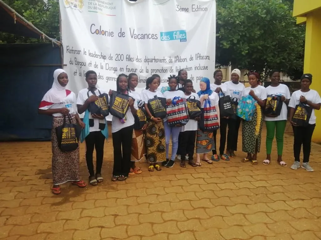 Les élèves de 27 communes du nord renforcées au détour d’une  colonie de vacances à Natitingou