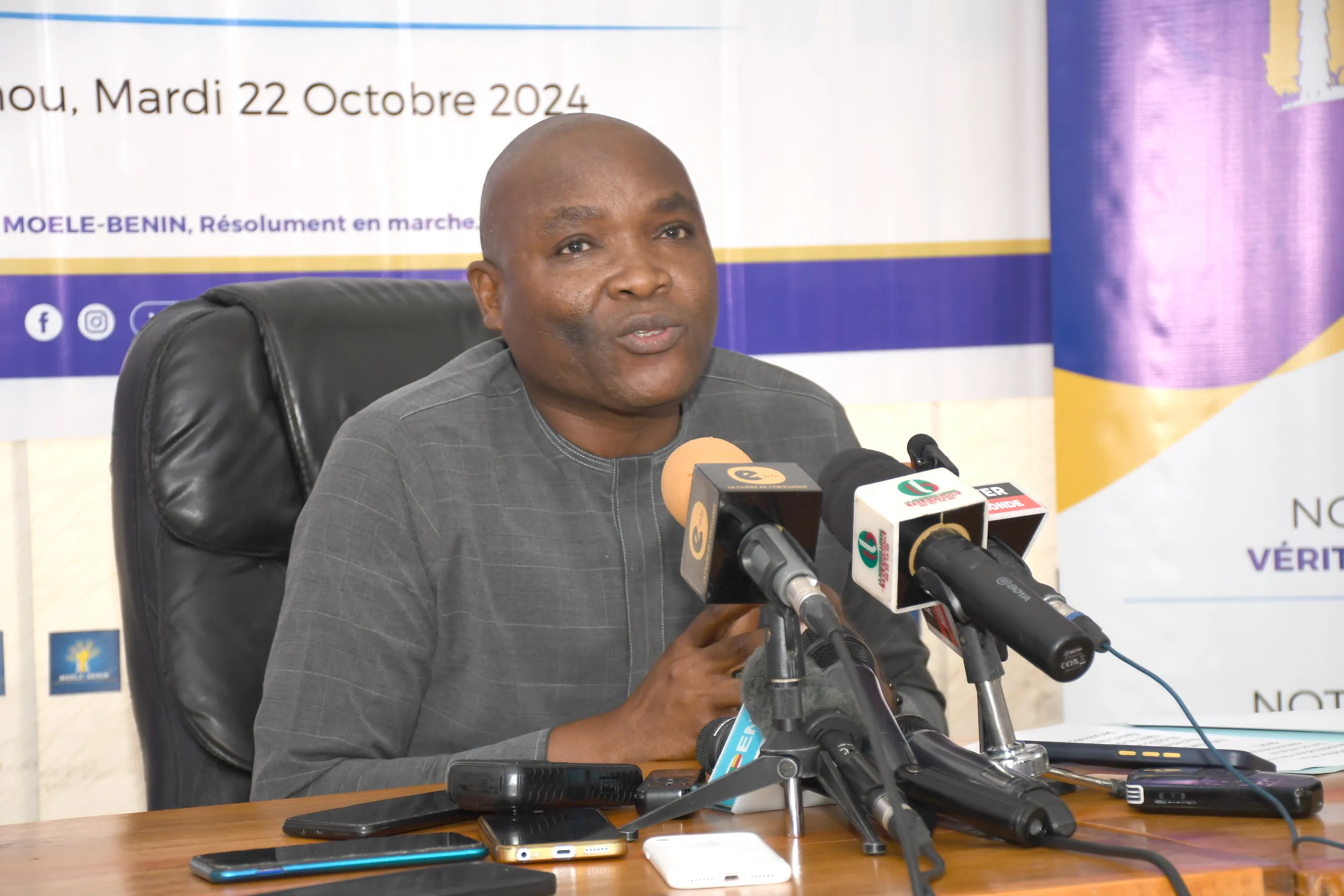 Le Bureau politique national de Moele-Bénin formule des recommandations  pour préserver la sécurité de l’Etat