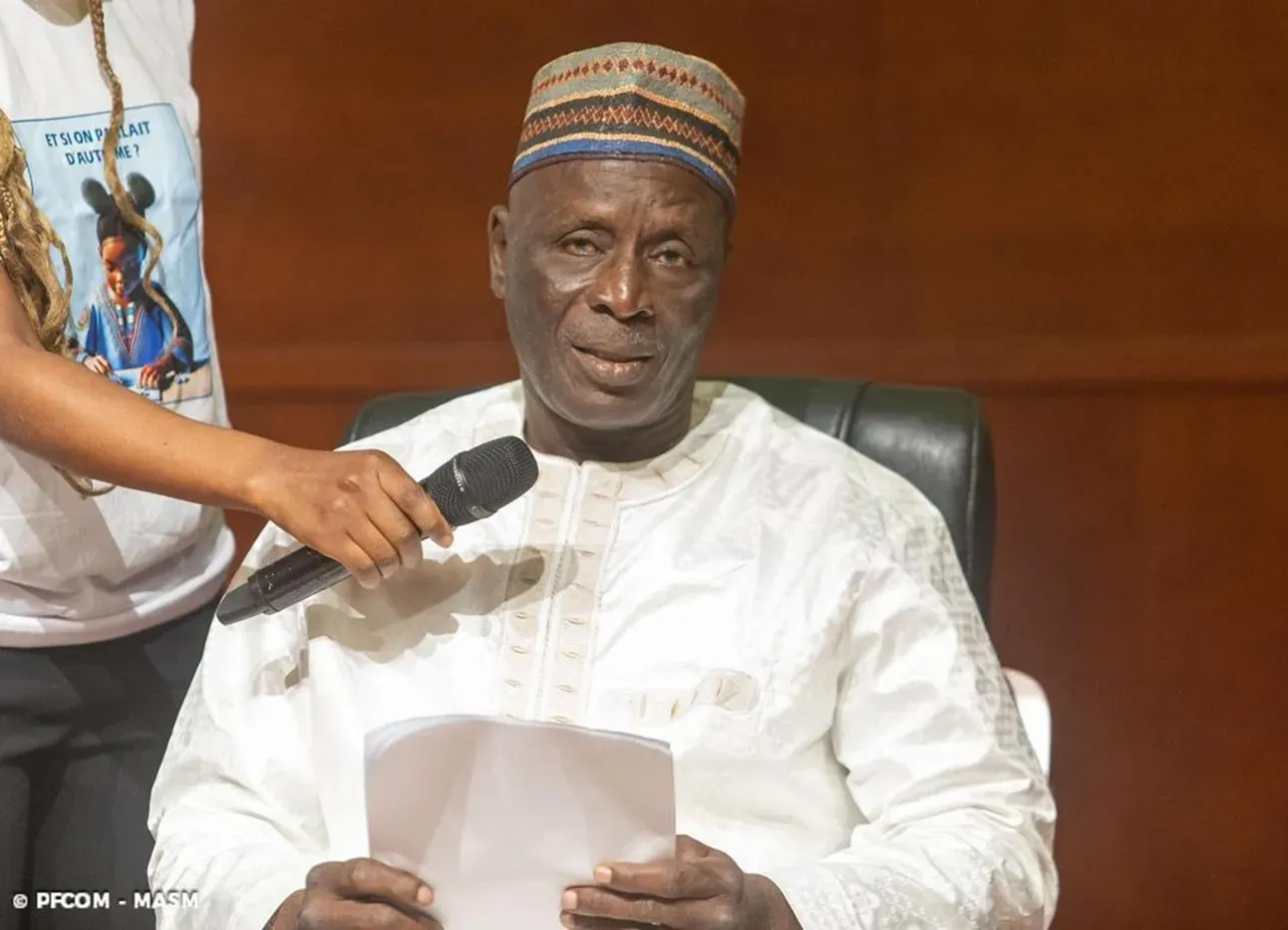 Nassirou Domingo, président de la Fédération des associations des personnes handicapées du Bénin