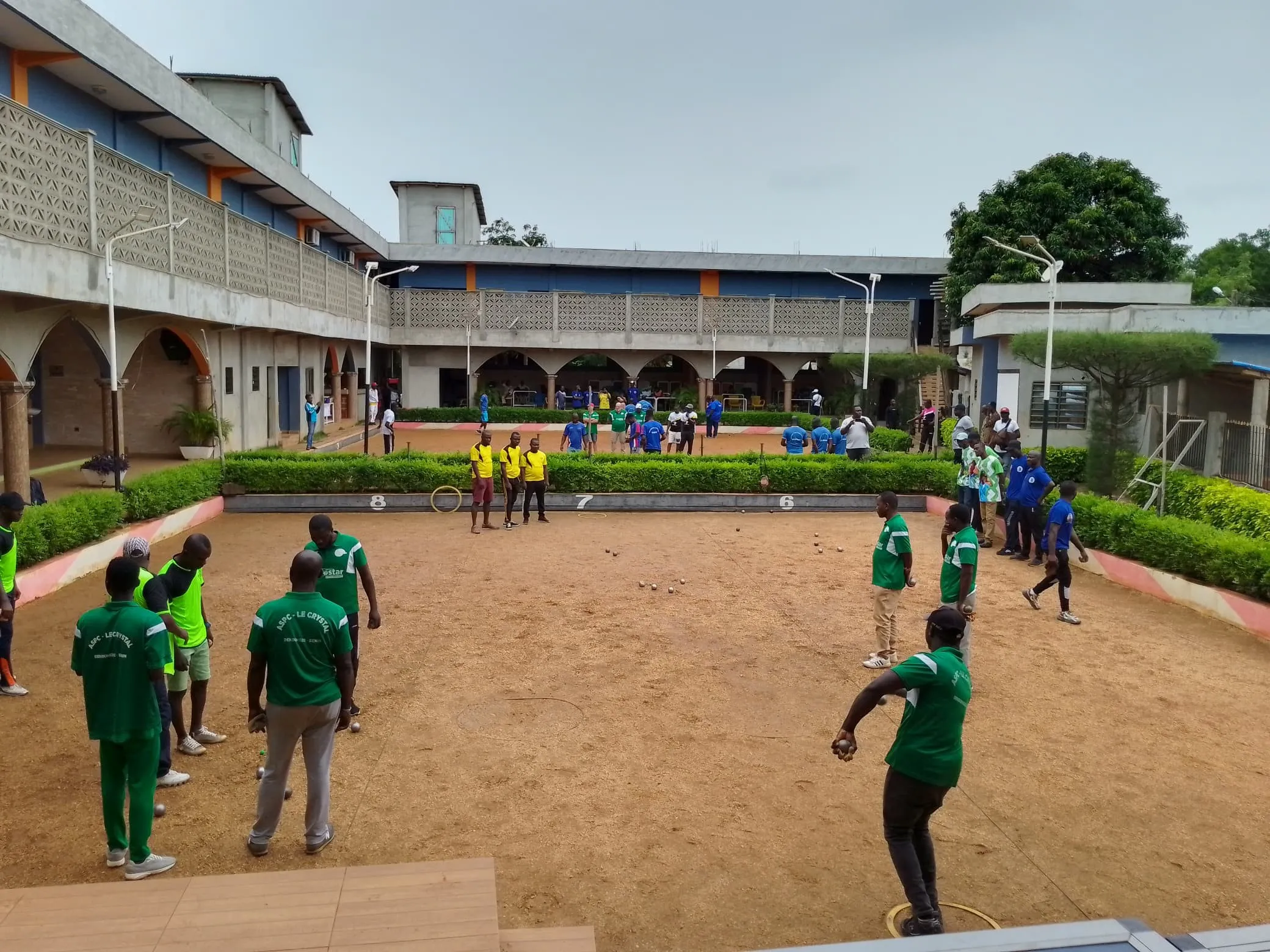 Chaque rencontre était âprement disputée pour  décrocher la qualification