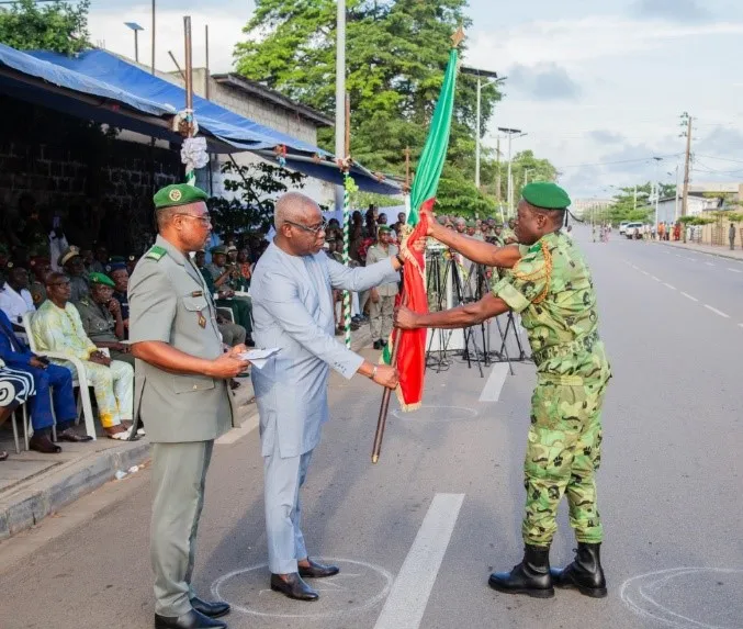 Adjakou Akoutan Adjinda prenant officiellement les commandes en tant que nouveau directeur général des Eaux, Forêts et Chasse