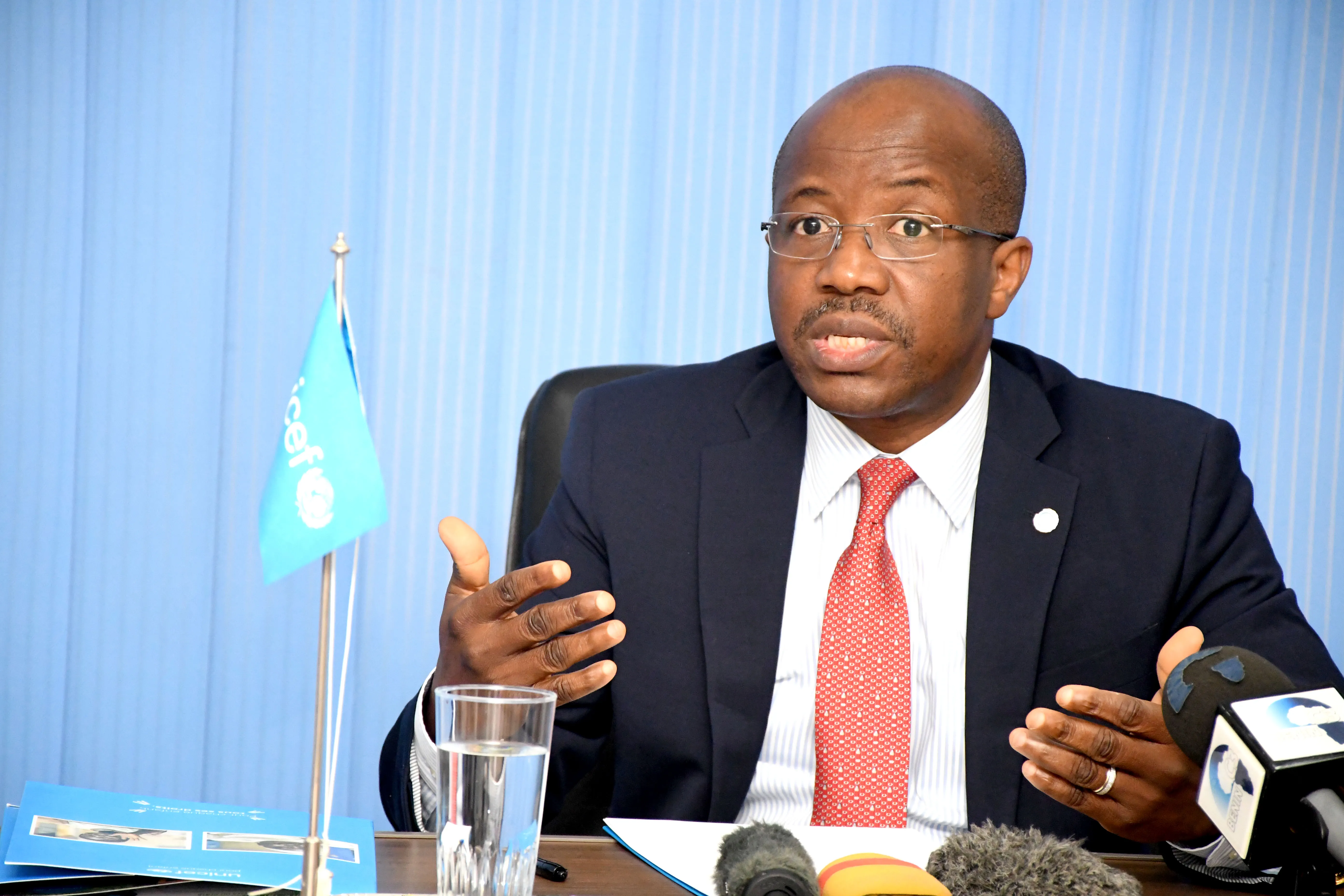 Gilles Fagninou, directeur régional de l’Unicef, a fini sa mission avec beaucoup d’espoir par rapport aux progrès et tendances dans le pays