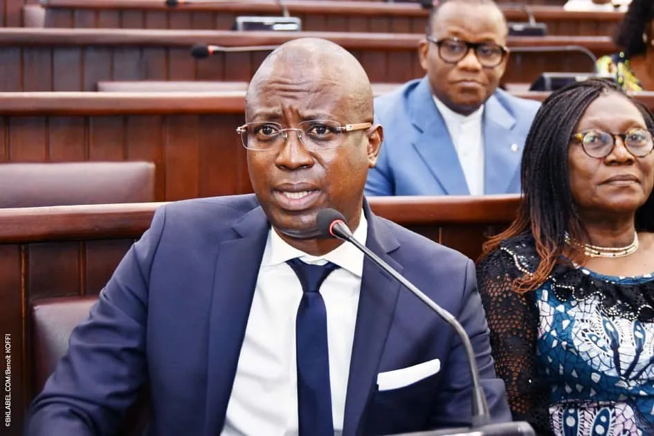 Luciano Hounkponou, président de l'Apdp