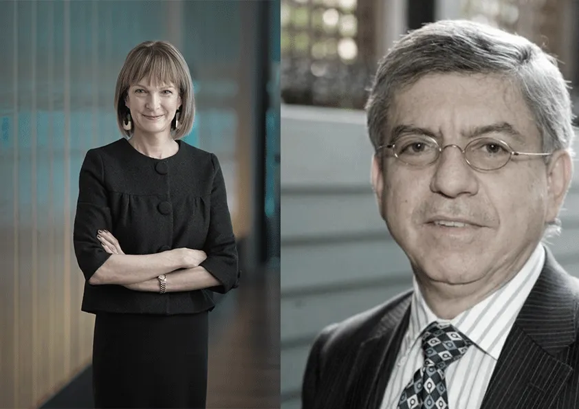 Patti Harris et César Gaviria