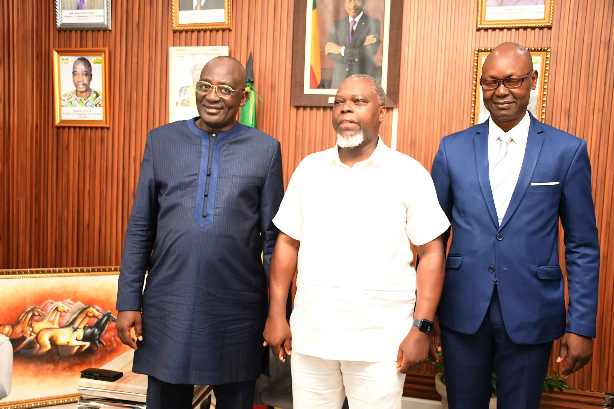 La délégation s'enquiert de l'expertise béninoise en matière  de gestion des élections locales