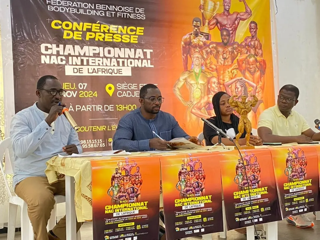 Les membres du comité d’organisation dévoilent les grandes lignes du rendez-vous continental de bodybuilding et fitness