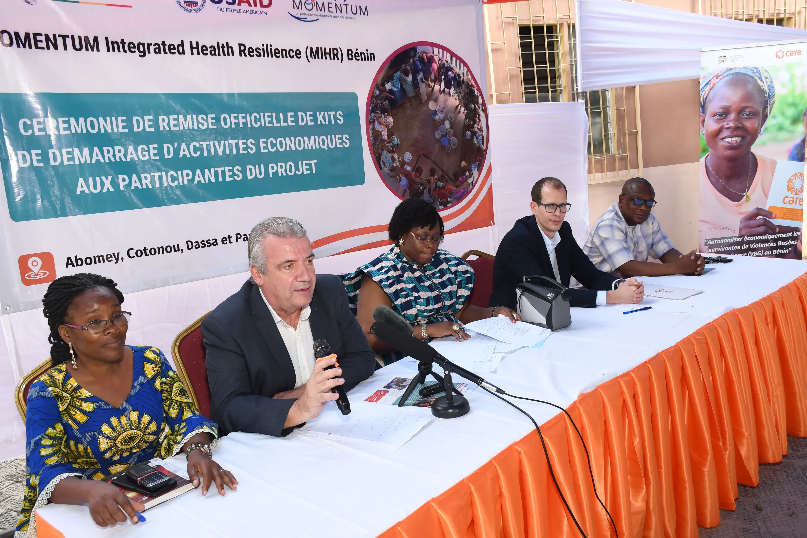 La valeur totale des kits acquis pour cette première distribution est estimée à  dix millions F Cfa pour les trois zones d’intervention