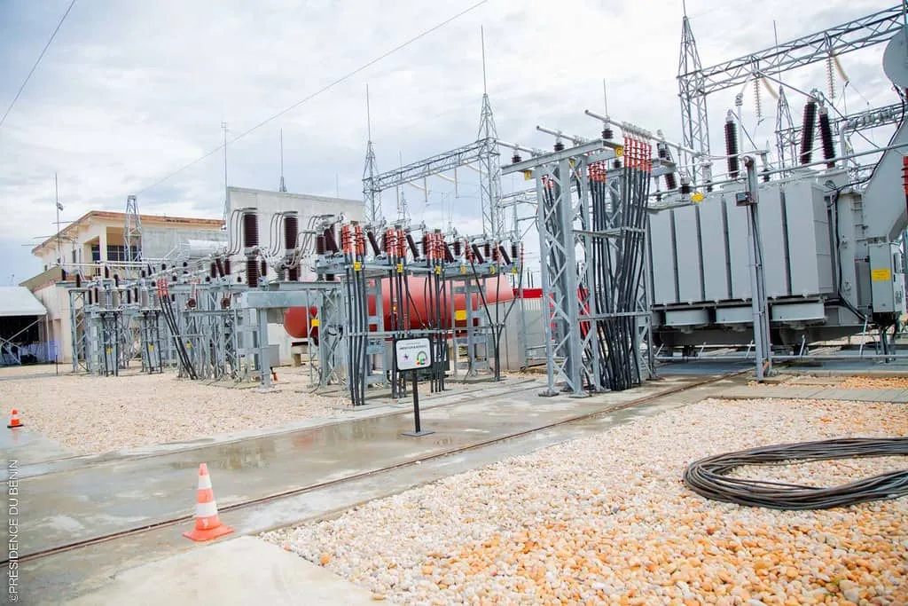 Poste de transformation d’énergie électrique de Gakpé à Ouidah