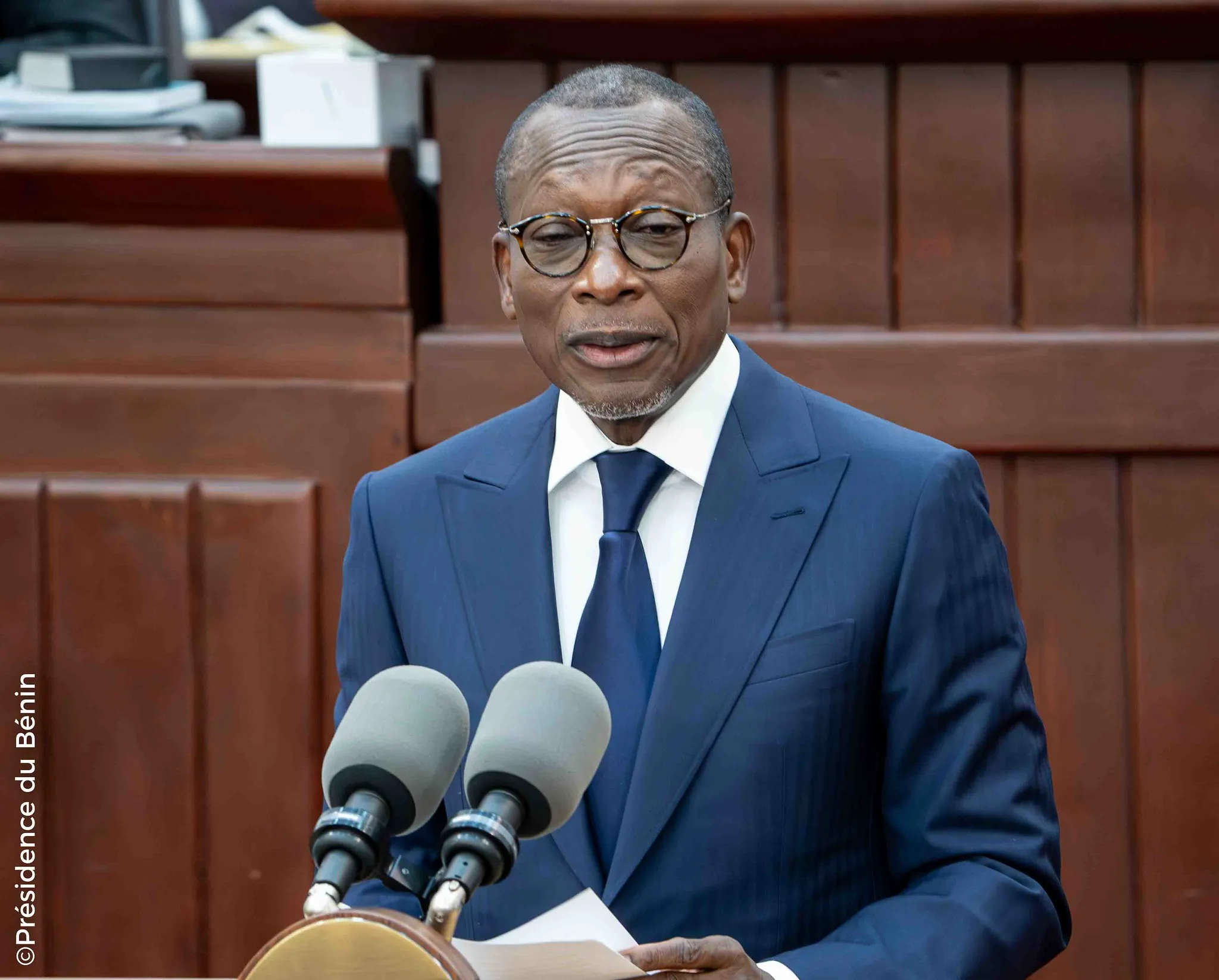 Patrice Talon, président de la République du Bénin