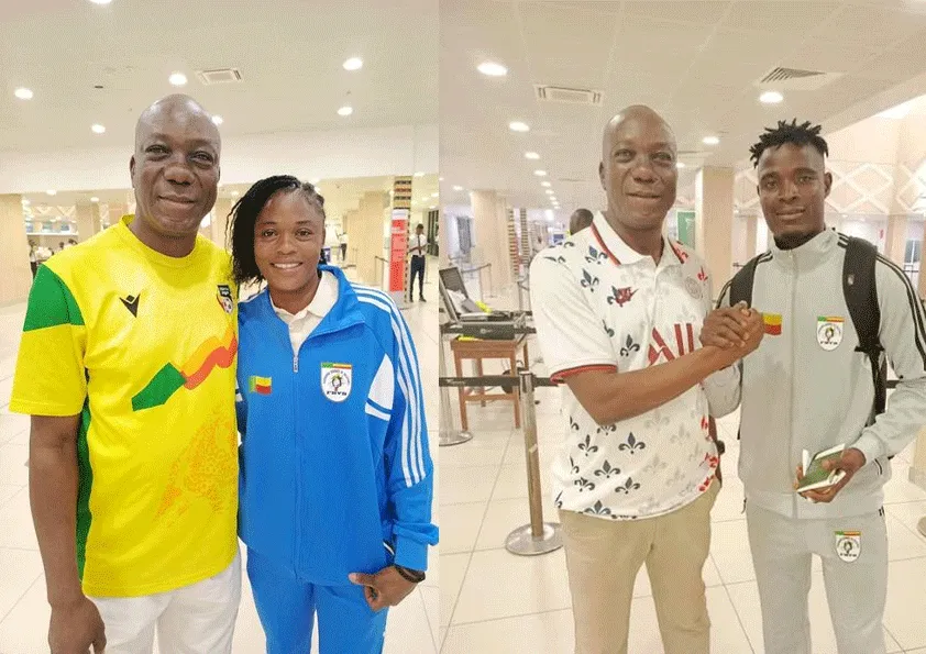 Jérémie Djossou et Djamilatou Kora Gounou ont le soutien de  la Fédération béninoise de volleyball
