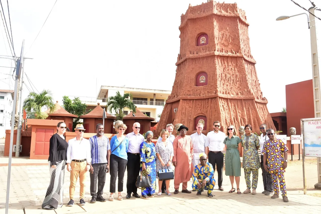 Les ambassadeurs de la Team Europe feront ce genre de visite de terrain de façon  périodique pour s’imprégner, en temps réel, de l’état des projets financés