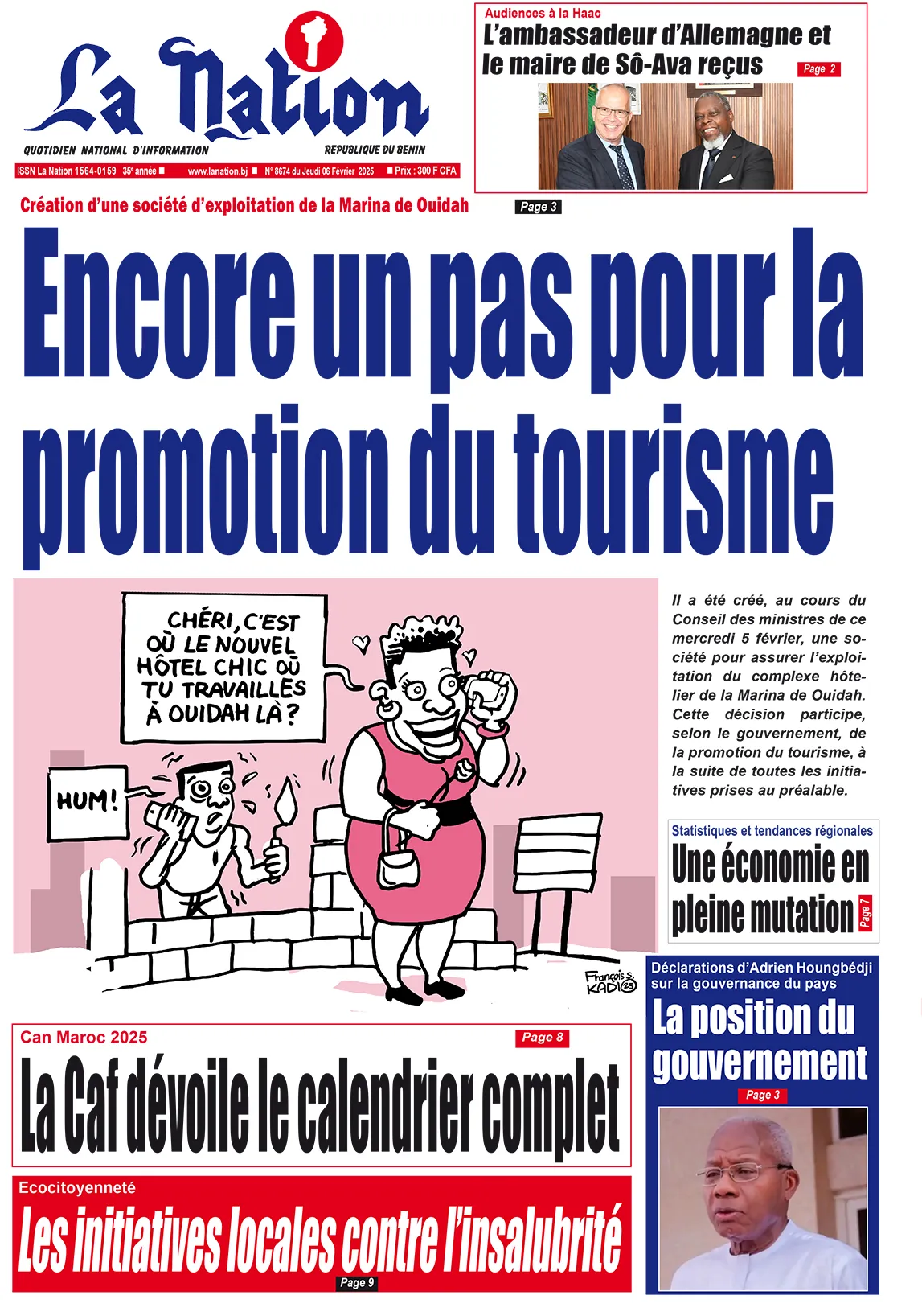 Quotidien ''La Nation'' du 06 Février 2025