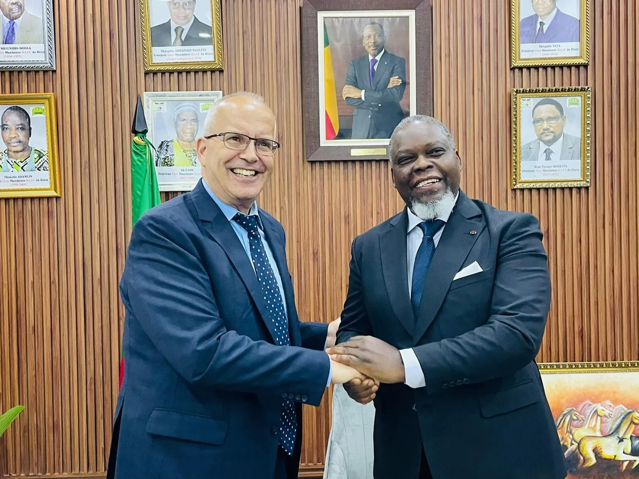 Edouard Loko et Stefan Buchwald