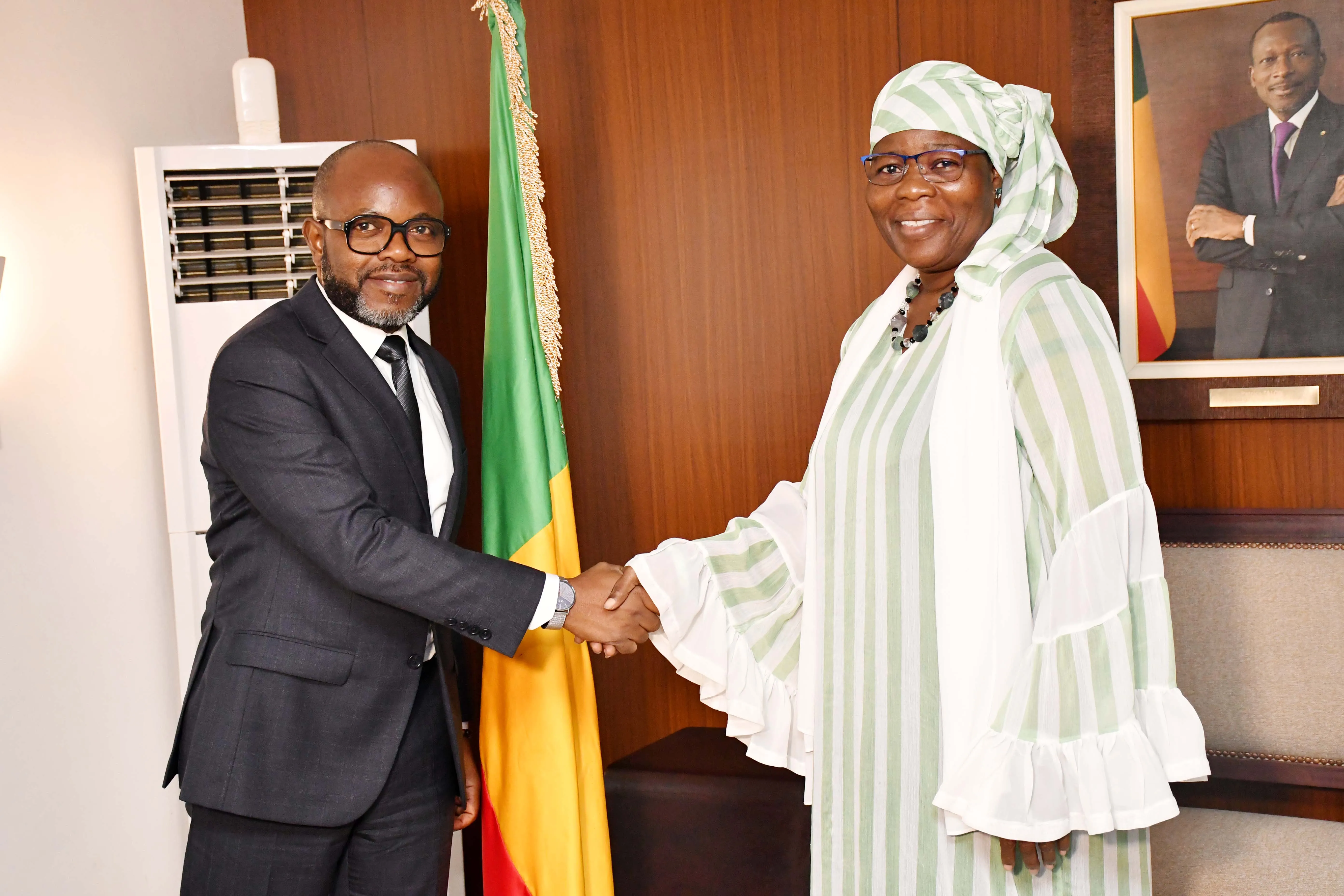 Les deux personnalités en phase s'agissant de la collaboration entre leurs institutions