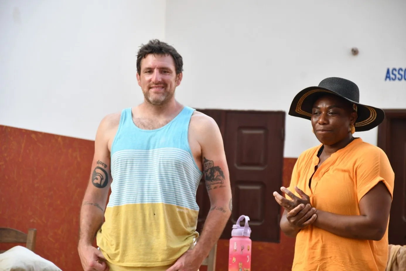 Pour Mathieu Diebolt et Koumiba Djossouvi, l'avenir du rugby  béninois repose sur la jeunesse