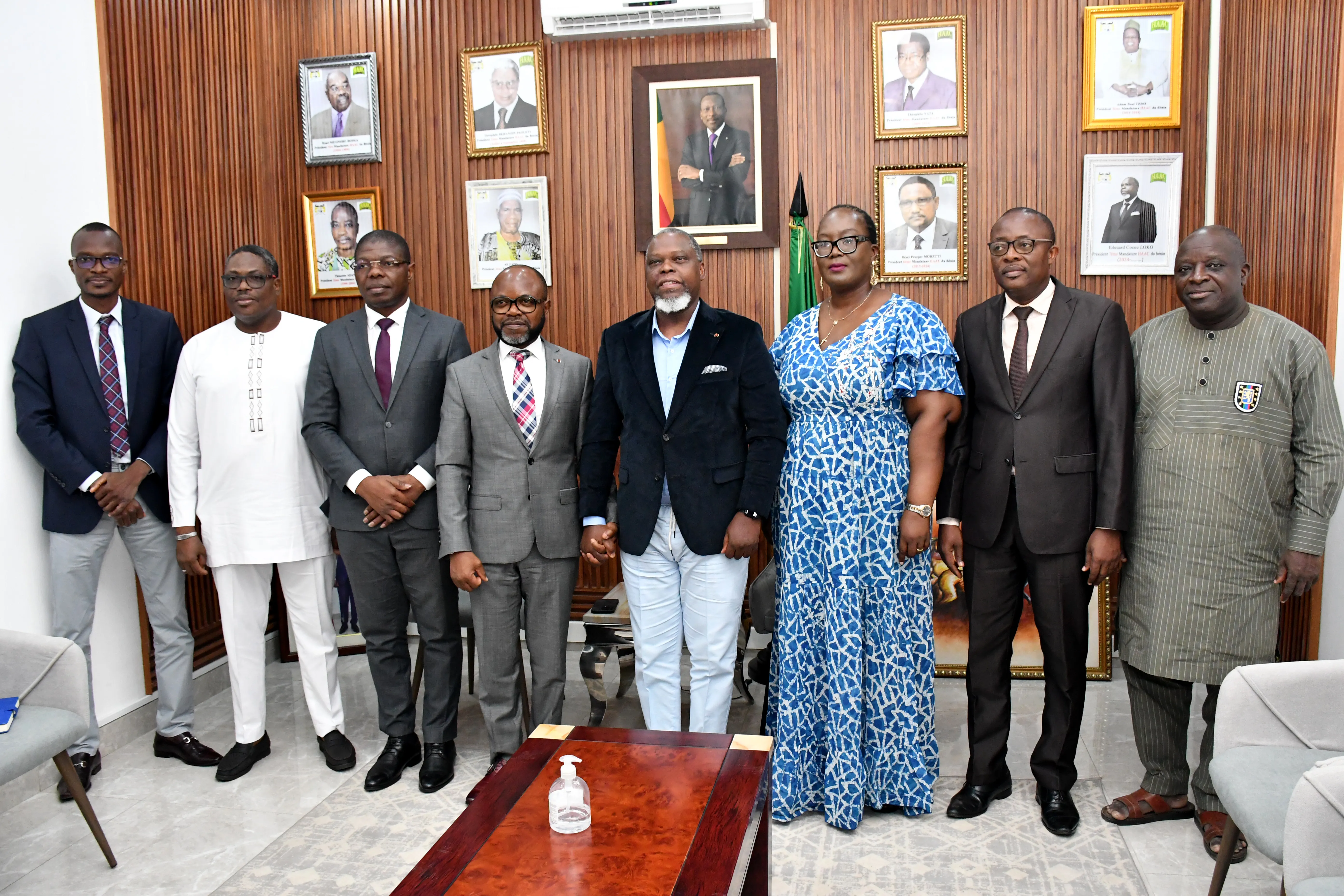 Edouard Loko et Conrad Gbaguidi prêts à mutualiser leurs efforts pour mieux  répondre aux attentes des citoyens à la base