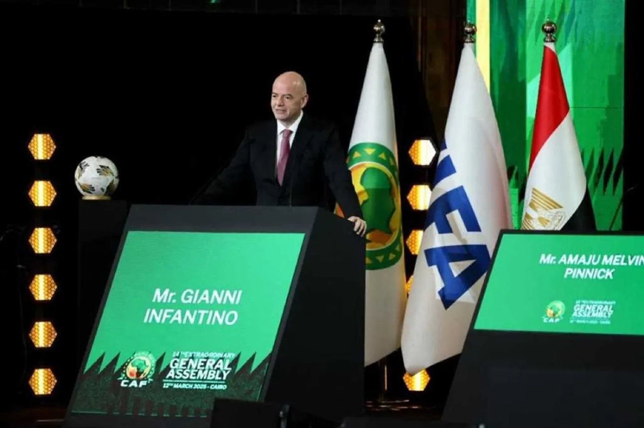 Gianni Infantino, président de la Fifa