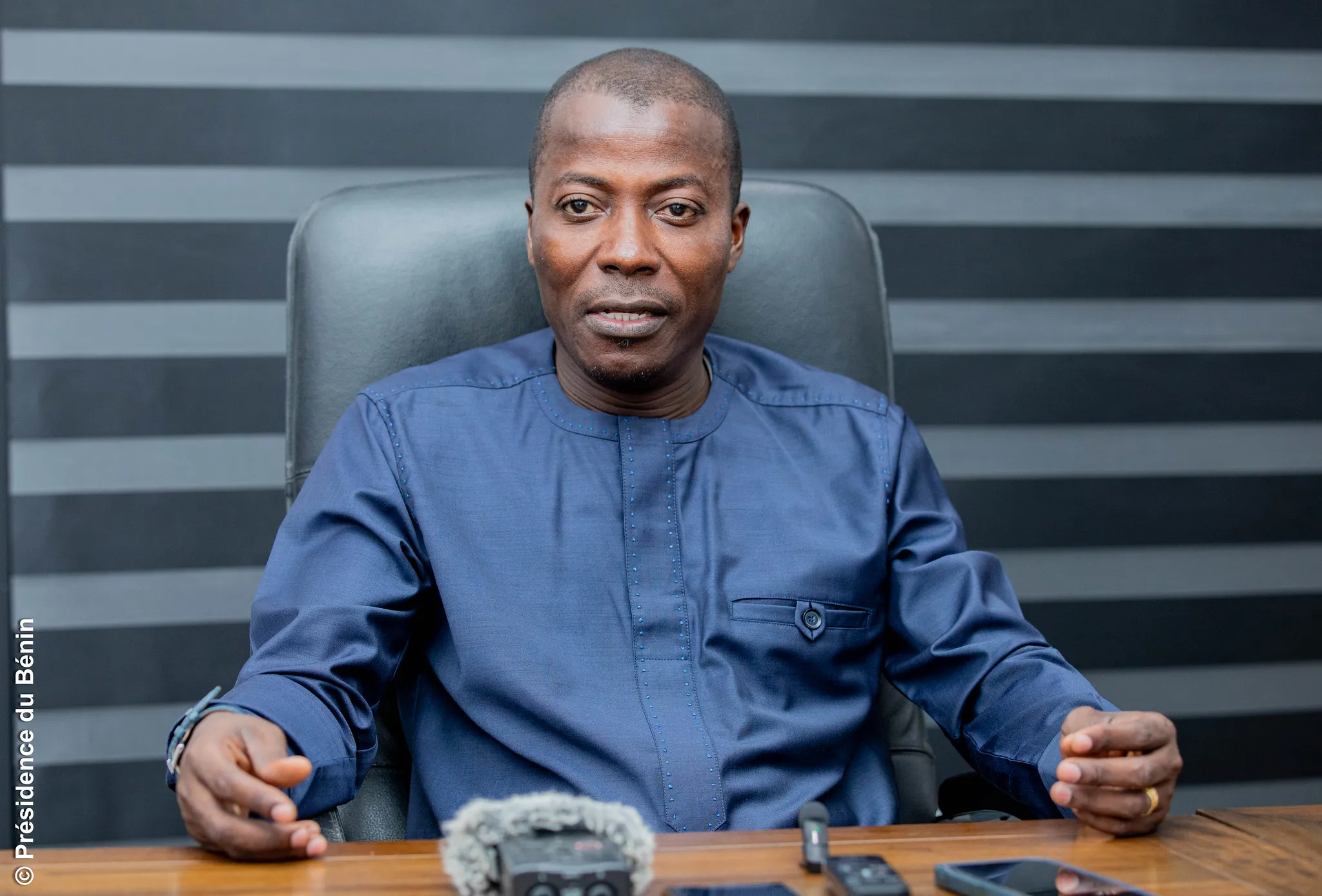 Wilfried Léandre Houngbdéji, secrétaire général adjoint  et porte-parole du gouvernement