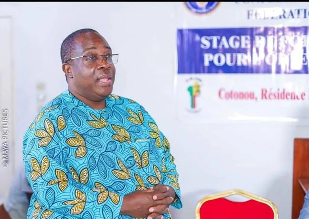 Serge Acakpo, premier vice-président de la Fbhb