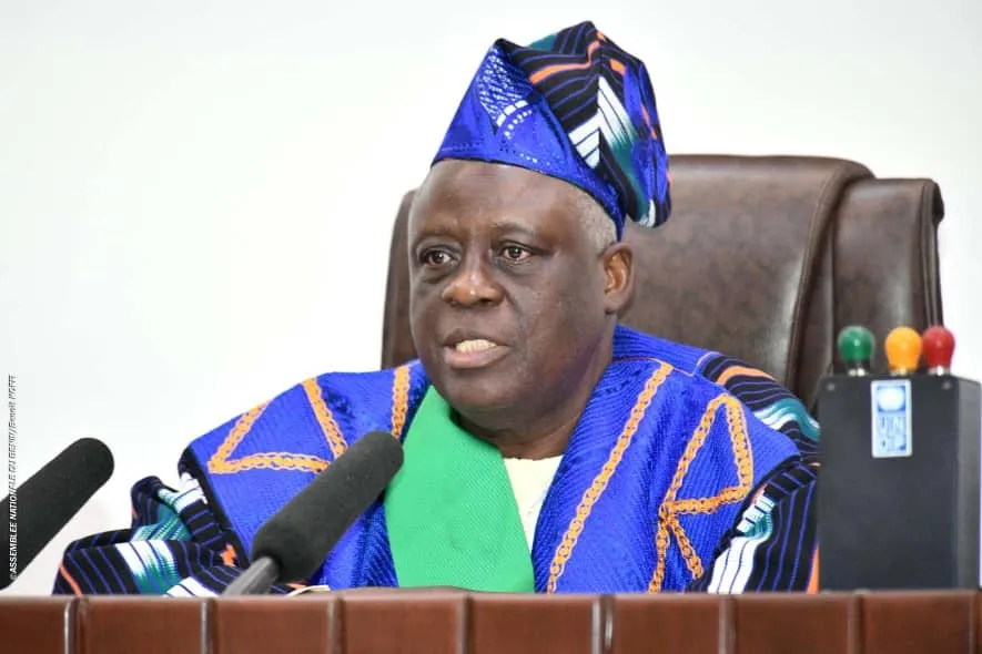 Louis Vlavonou, président de l'Assemblée nationale