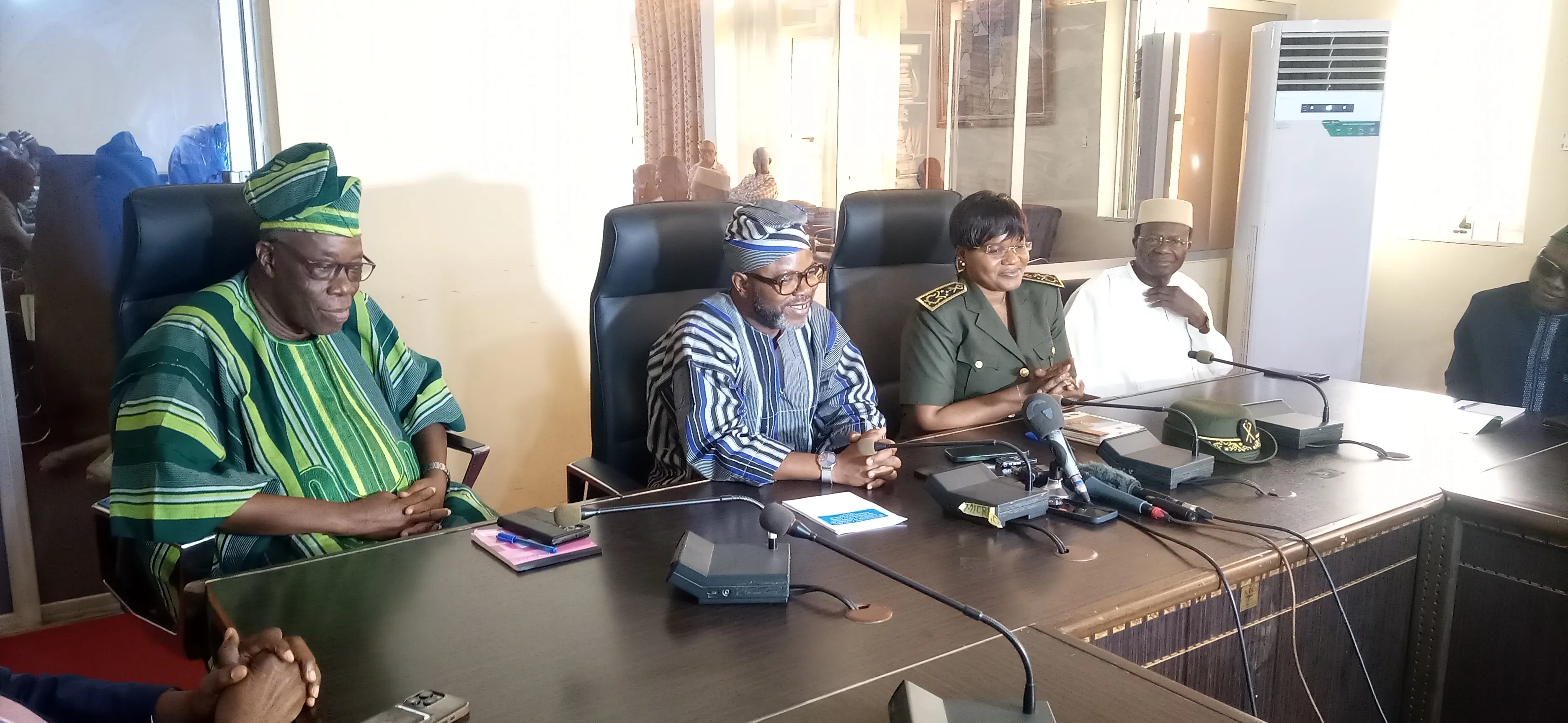 Konrad Gbaguidi, président du Ces, invite la coordination départementale de l’Atacora du  Conseil économique et social à se faire proche des populations