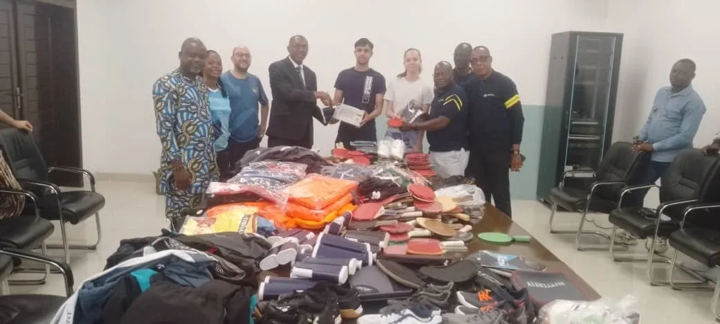 Ce don est destiné à renforcer la pratique du tennis de table dans les établissements scolaires et les clubs