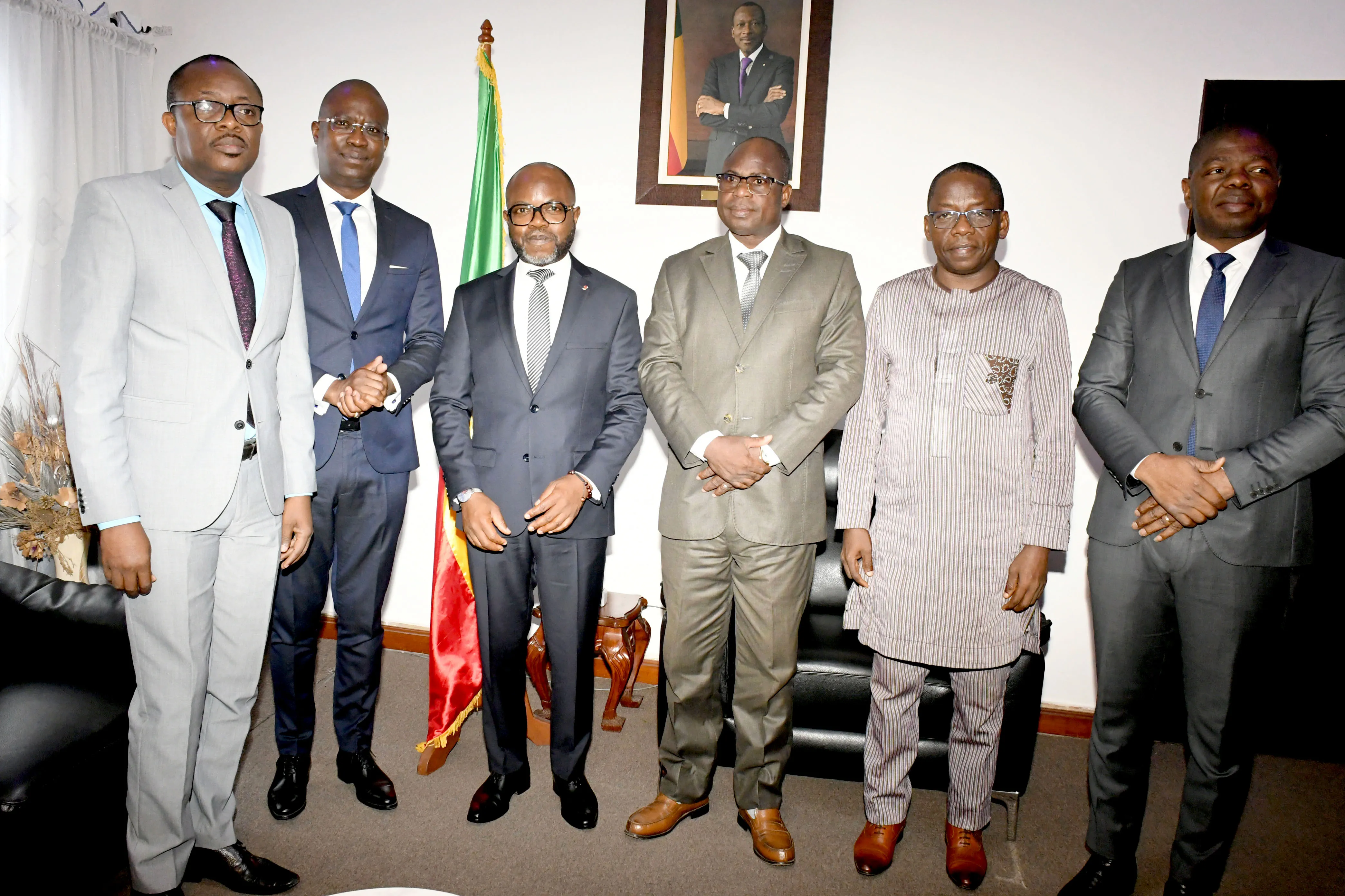 La délégation de l'Apdp au cabinet du président du Ces