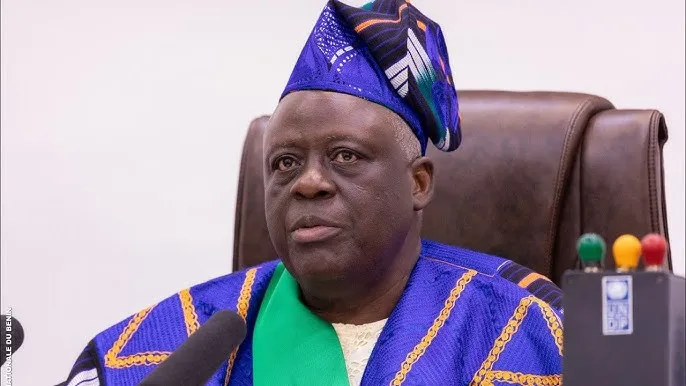 Louis Vlavonou, président de l'Assemblée nationale