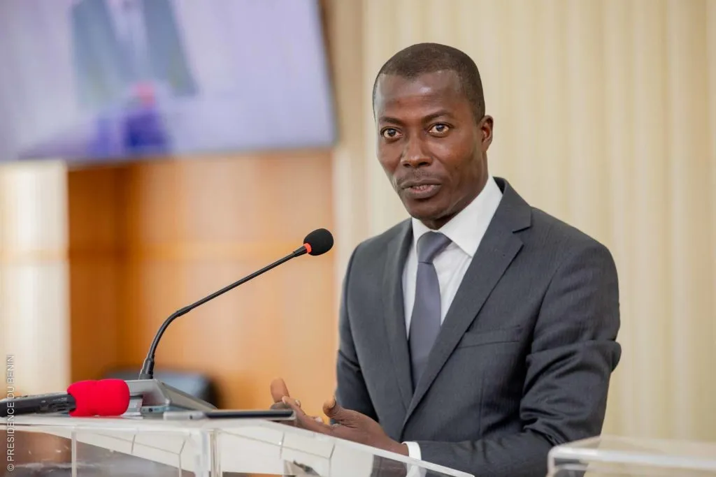 Wilfried Léandre Houngbédji, secrétaire général adjoint  et porte-parole du gouvernement