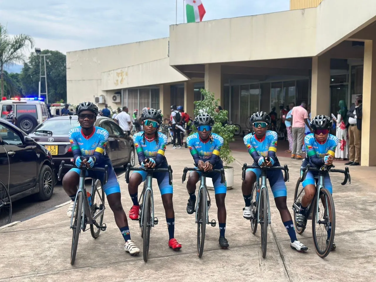 Les Amazones cyclistes béninoises déjà au travail  pour créer la sensation